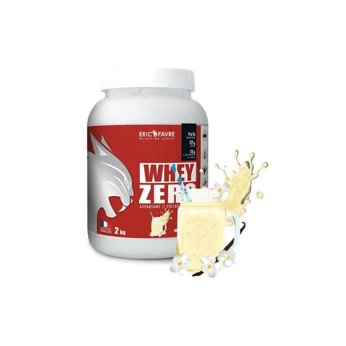 Eric Favre Pure Whey Zero Vanilla Flavour 2Kg