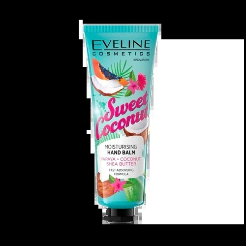 Eveline Sweet Coconut Moisturising Hand Balm 50ml