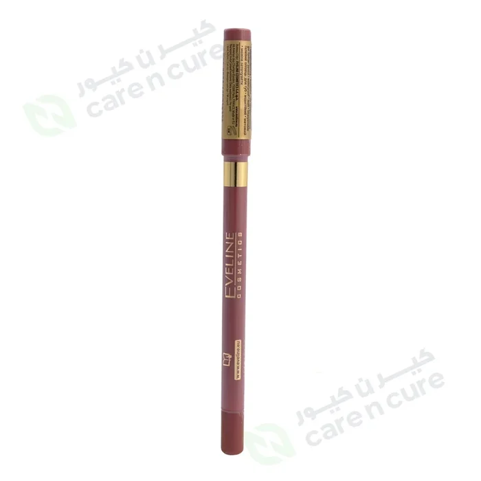 Eveline Variete Gel Lip Liner Pencil Matt Waterproof No3 Dusty Rose