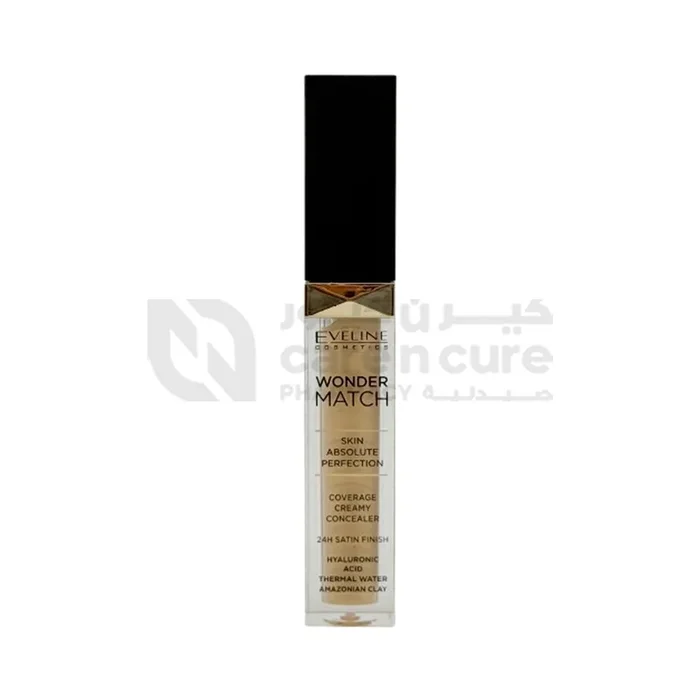 Eveline Wonder Match Concealer No 10 Light Vanilla 6.8 ml
