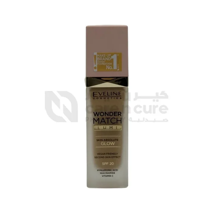 Eveline Wonder Match Lumi Foundation Spf 20 No. 25 Warm Nude Warm 30 ml