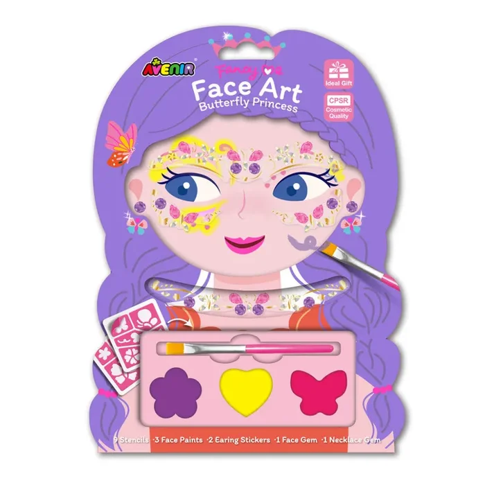 Face Art BUTTERFLY PRINCESS