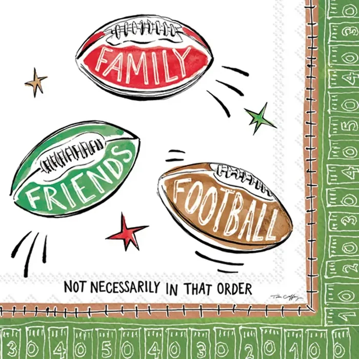 Faith Family Friends Paper Cocktail Napkins 20 Ct