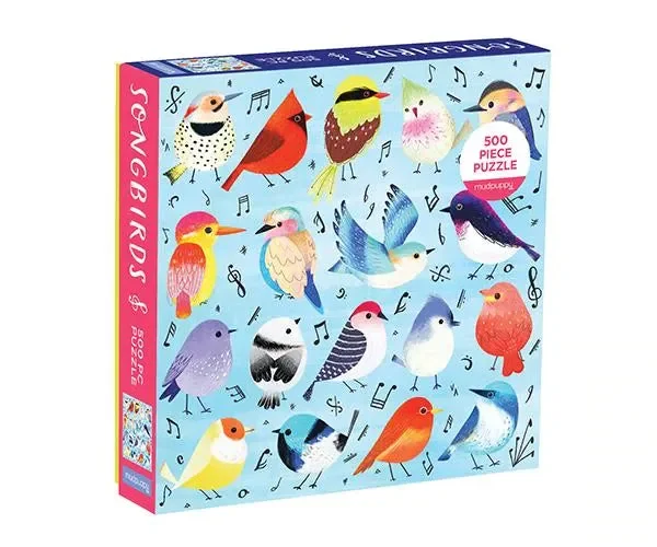 Family Puzzle (500-Piece) | Songbirds