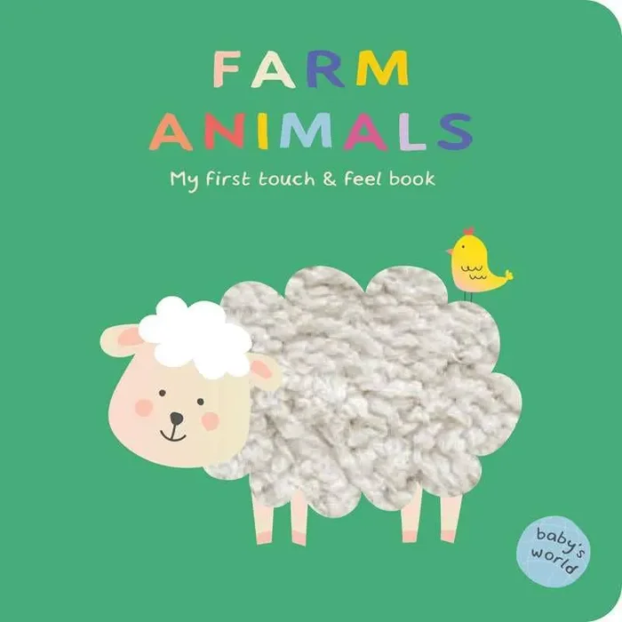 Farm Animals Touch & Feel Board Book