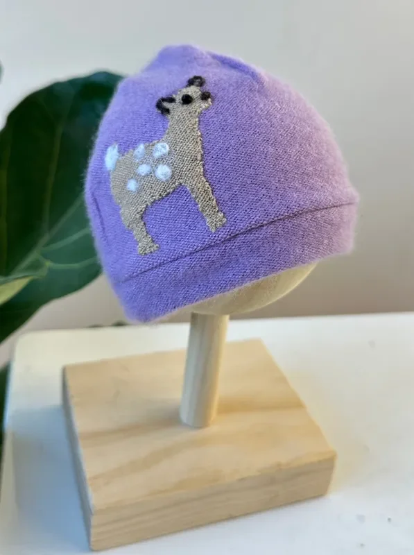Fawn Cashmere Hat – Newborn