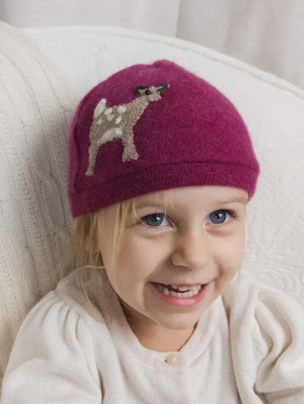 Fawn Cashmere Hat – Toddler