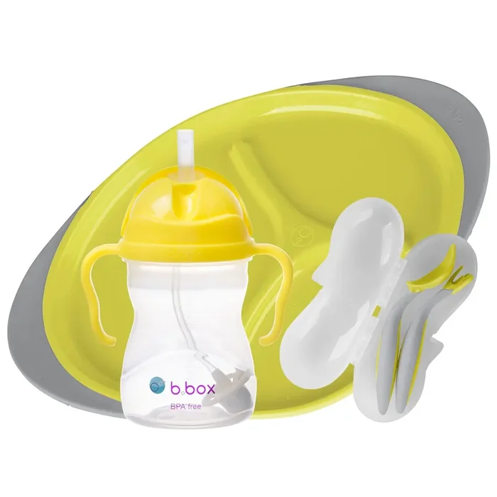 Feeding Set – Lemon Sherbet