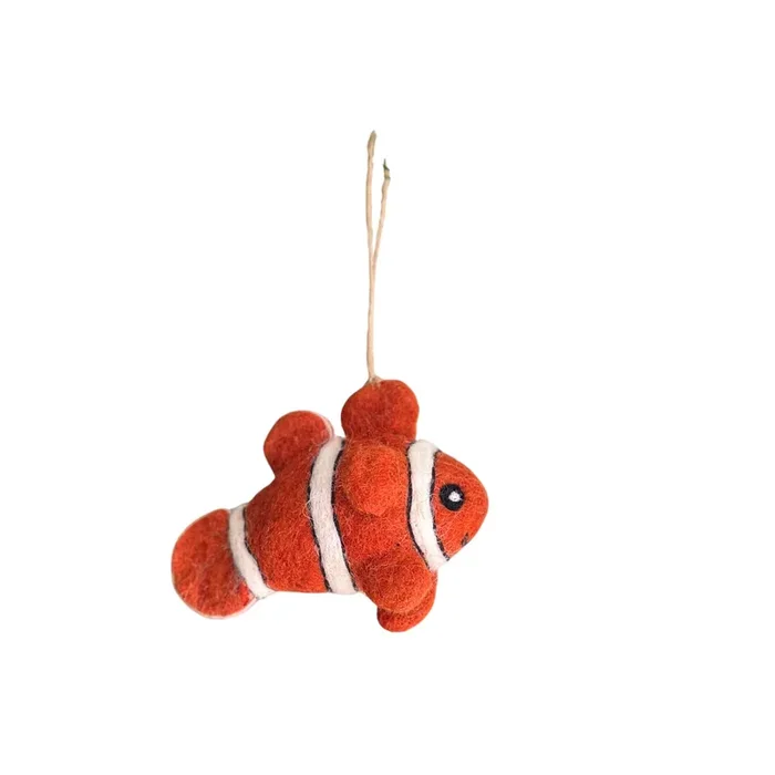 Felt Ornament – Clownfish