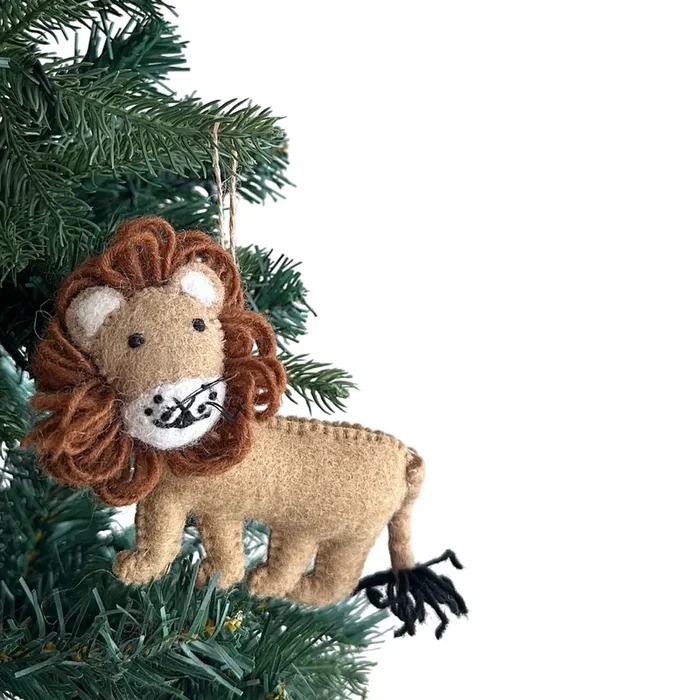 Felt Ornament – Lion