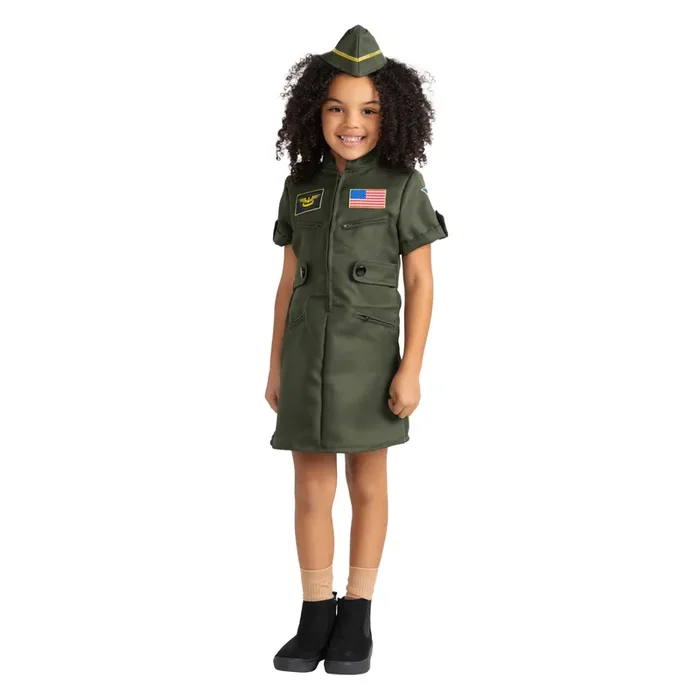 Fighter Pilot Costume Dress – Kids