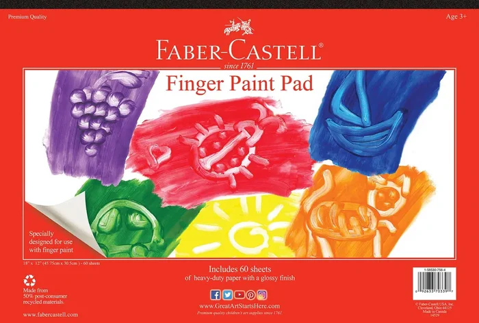 Finger Paint Pad 12 ” x 18 “