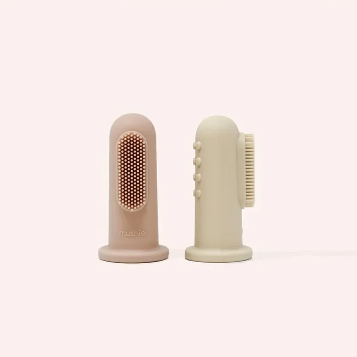 Finger Toothbrush – Shifting Sand/Blush
