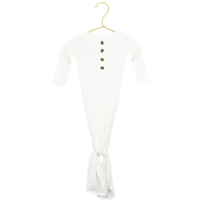 Finley Ribbed Knotted Gown