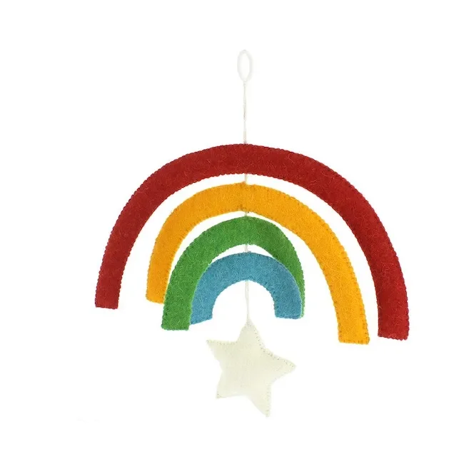 Fiona Walker Bright Rainbow Mobile