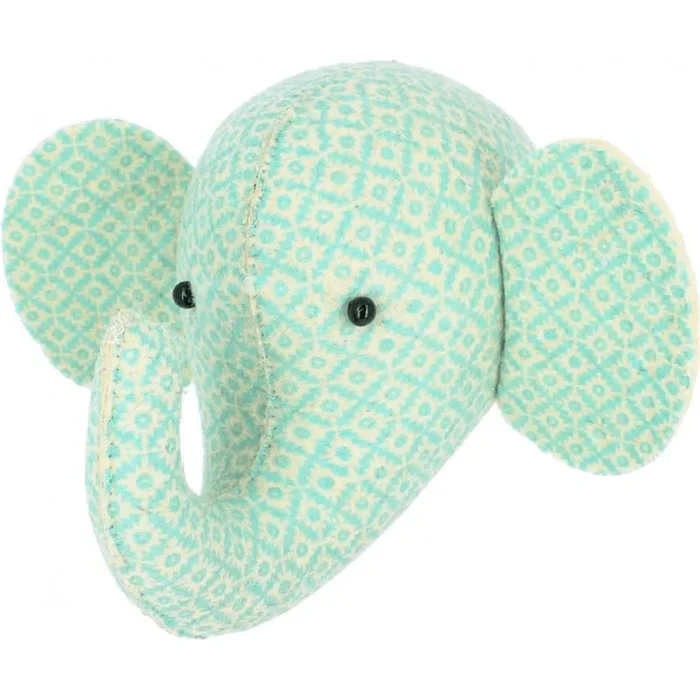 Fiona Walker Mini Printed Blue Elephant