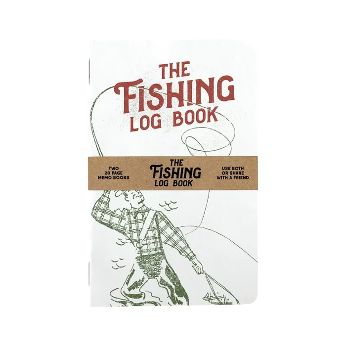 Fishing Log Book – Two 20-page Books