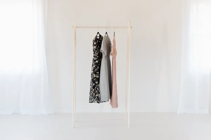 Flawed/discounted Large Wooden Clothing Rack