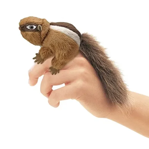 Folkmanis Mini Chipmunk Finger Puppet