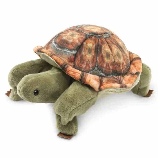 Folkmanis Mini Tortoise Finger Puppet