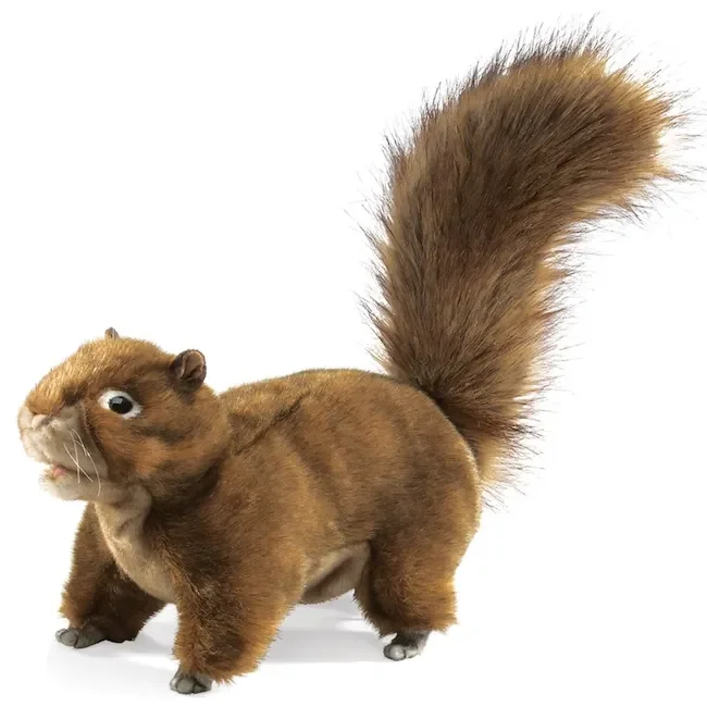 Folkmanis Red Squirrel Hand Puppet