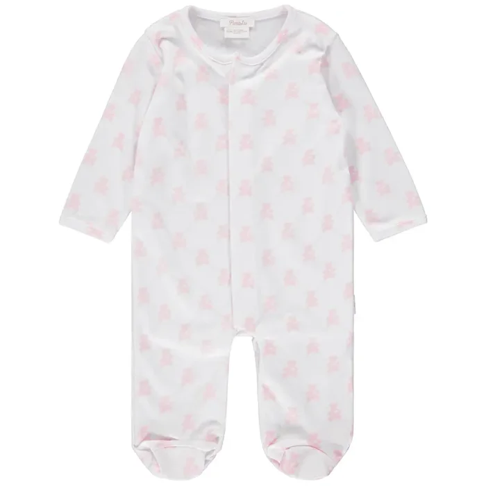 Footie – Teddy Bear Pink