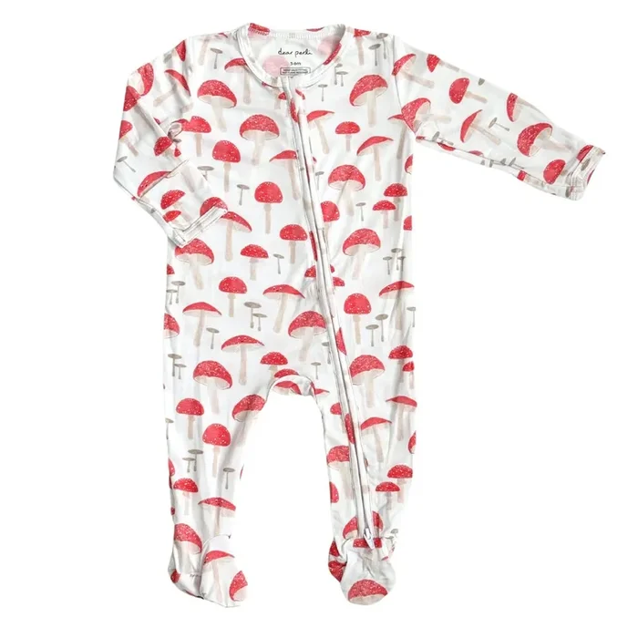 Footie Zippered One Piece In The Fun-gis