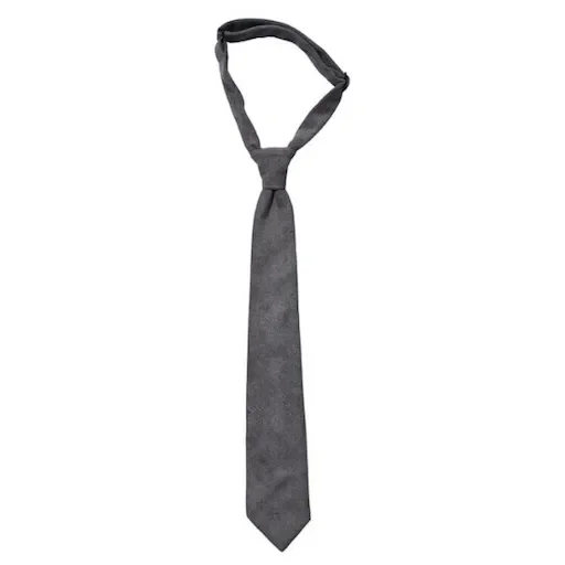 Fore Axel & Hudson Grey Suede Neck Tie