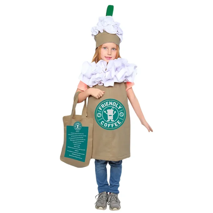Frappuccino Coffee Costume – Kids