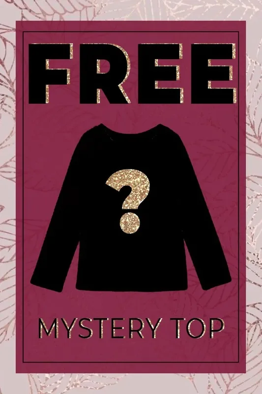 Free Mystery Top | Labor Day Sale