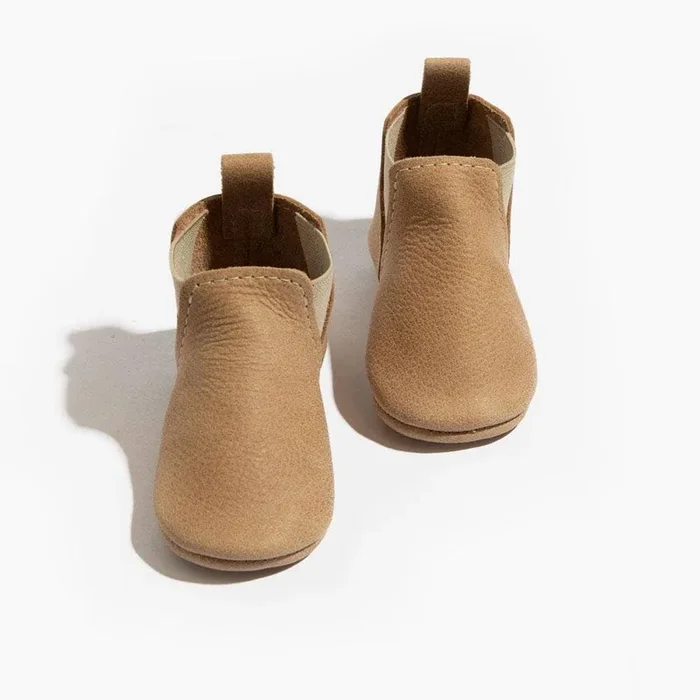 Freshly Picked Weathered Brown Chelsea Boot Baby Shoe