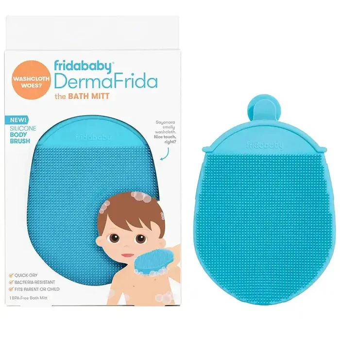 Fridababy – Dermafrida Bath Mitt Silicone (Body Bath Brush)