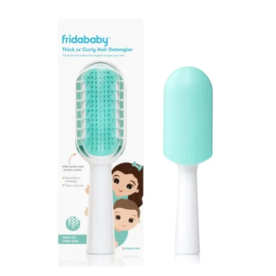 FridaBaby Hair Detangler Brush – Thick And Curly