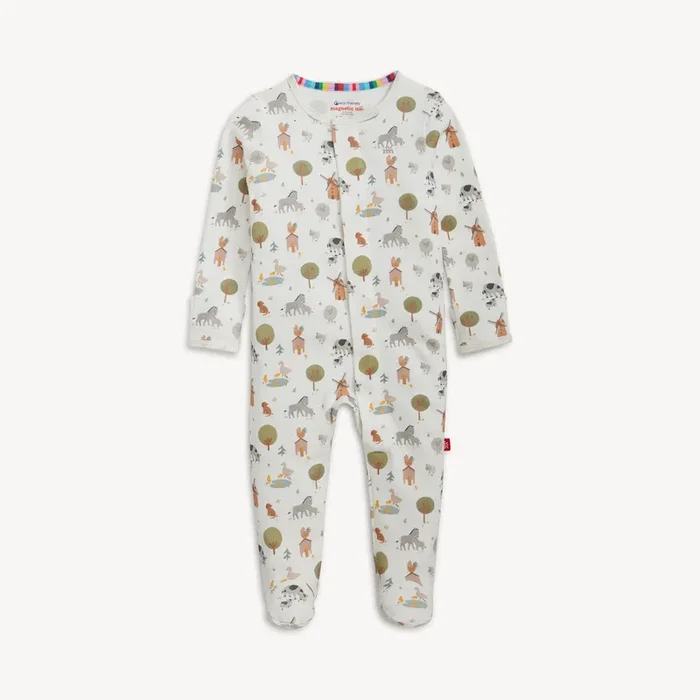 Funny Farm Organic Magnetic Footie
