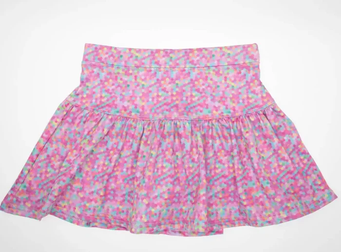 Gathered Skort | Confetti Stars