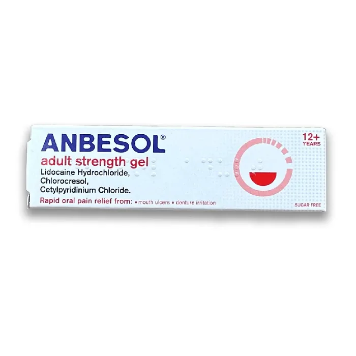 Gel de force adulte Anbesol