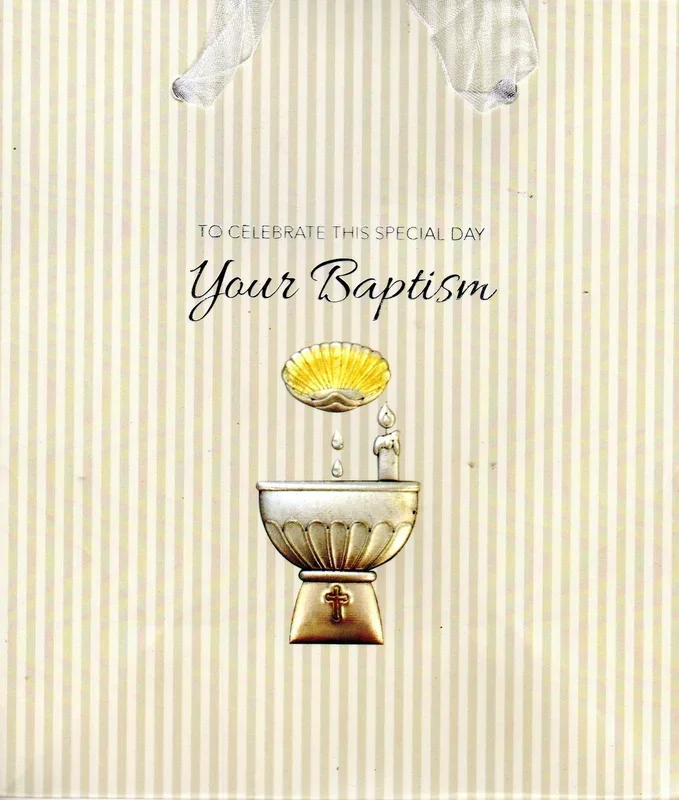 Gift Bag – Baptism (Small)