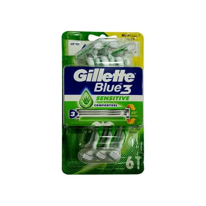 Gillette Blue 3 Razor Disp 10 Pieces