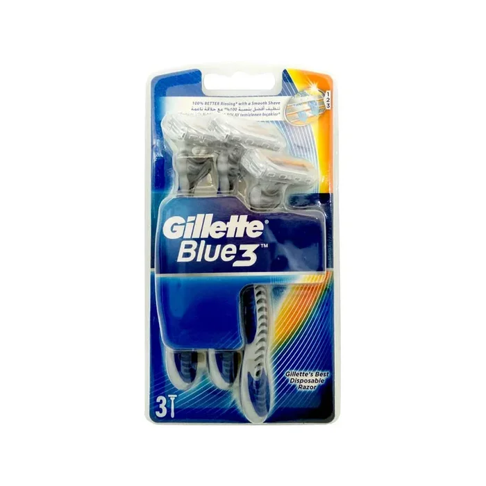 Gillette Blue 3 Red Razor 3’s (Gg213-0)