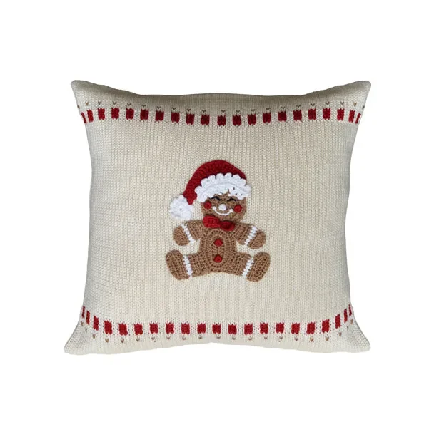 Gingerbread Man Pillow 10 “