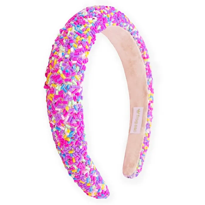 Girl’s Purple Sprinkles Headband