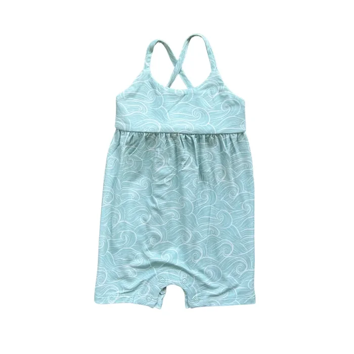Girl’s Tie-back Romper