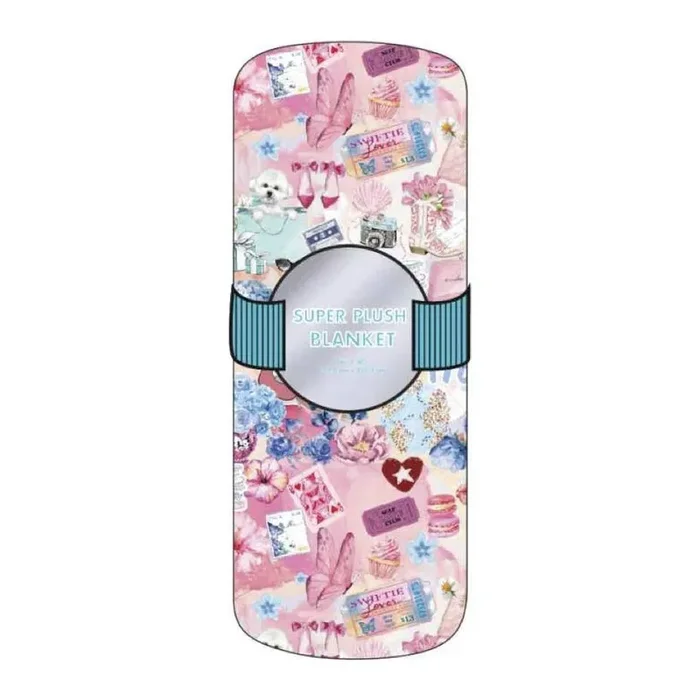 Girls Plush Blanket – Pop Princess