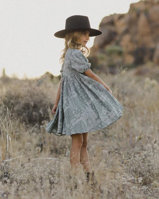 Girls Rose Dress – Laurel Bandana