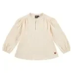 Girls T-shirt Long sleeve-Creme