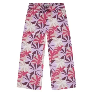 GIRLS WIDE PANTS FLORAL