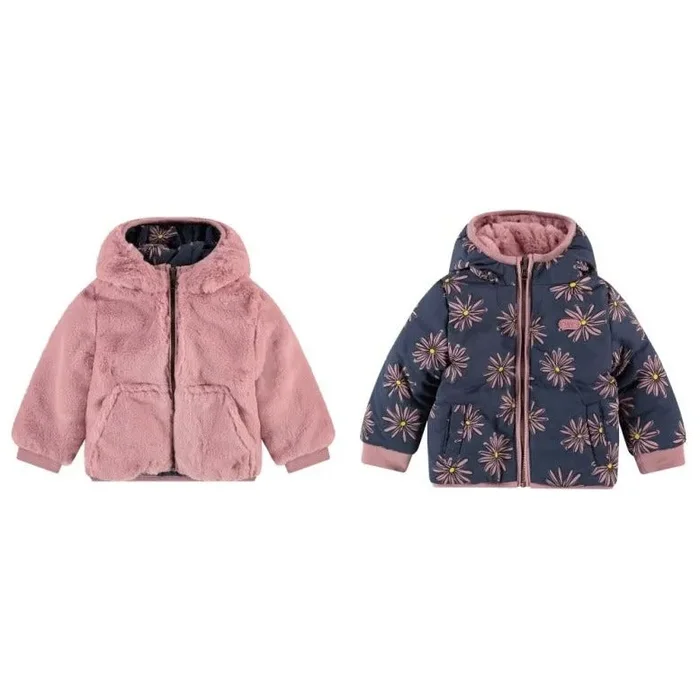 GIRLS WINTER JACKET REVERSIBLE