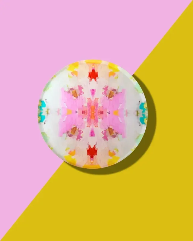Giverny Acrylic Coaster By Laura Park