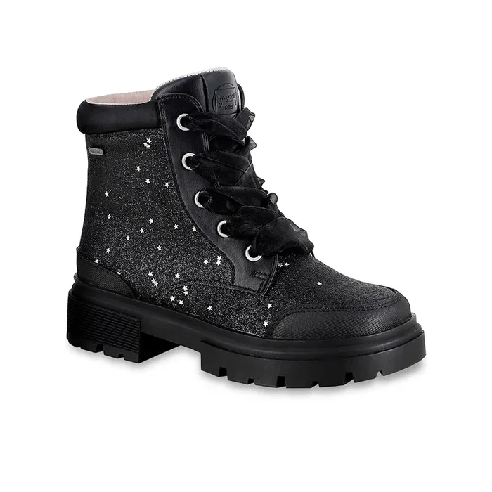 Gliter biker boots