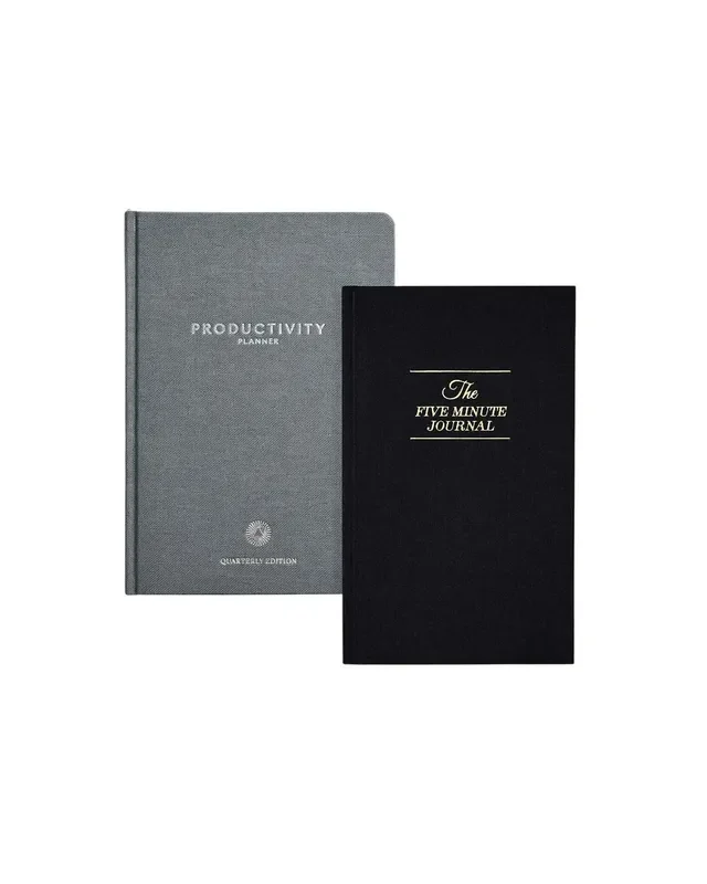 Goal Setting Gratitude Bundle – Bold Black by Intelligent Change